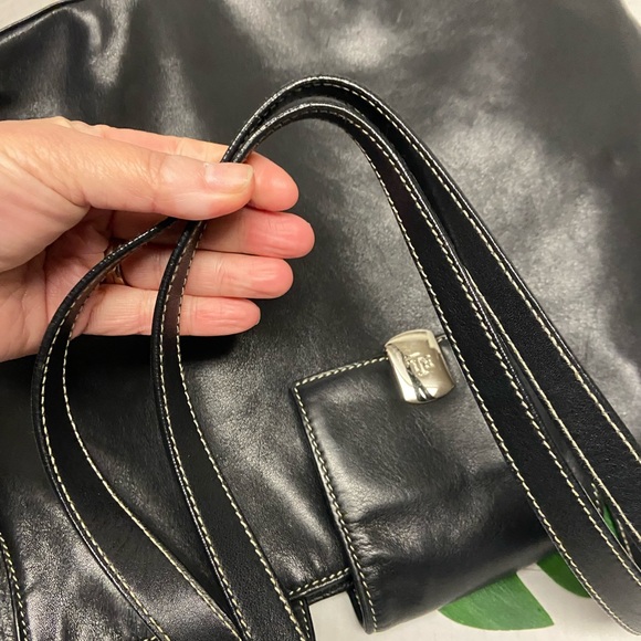 Lauren by Ralph Lauren Leather Tote Bag - Picture 5 of 14